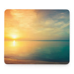 Sunrise Beach Print Mouse Pad