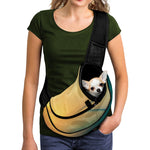 Sunrise Beach Print Pet Sling Carrier