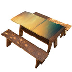 Sunrise Beach Print Picnic Table Cover