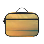 Sunrise Beach Print Portable Lunch Bag