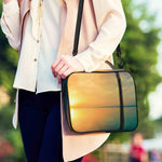 Sunrise Beach Print Shoulder Strap Bible Bag