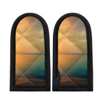 Sunrise Beach Print Skillet Handle Cover