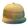 Sunrise Beach Print Snapback Cap