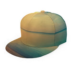 Sunrise Beach Print Snapback Cap