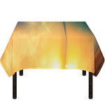 Sunrise Beach Print Tablecloth
