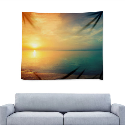 Sunrise Beach Print Tapestry