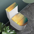 Sunrise Beach Print Toilet Lid And Tank Cover Set