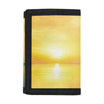 Sunrise Beach Print Trifold Wallet