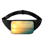 Sunrise Beach Print Waist Bag
