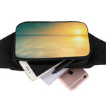 Sunrise Beach Print Waist Bag
