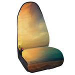 Sunrise Beach Print Waterproof Car Seat Cover