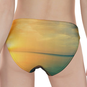 Sunrise Beach Print Women's Panties