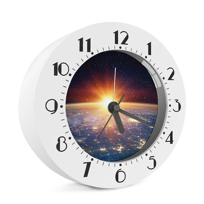 Sunrise Earth Print Alarm Clock