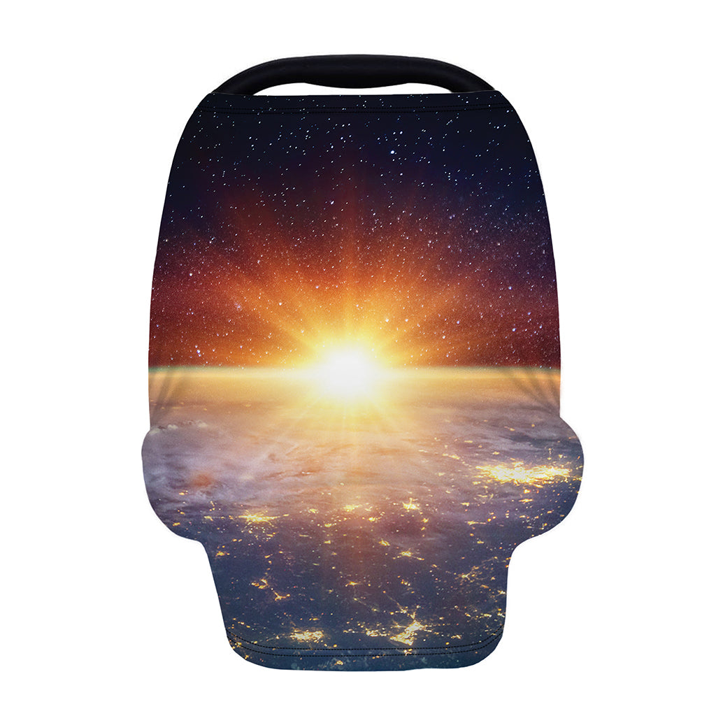 Sunrise Earth Print Baby Seat Cover