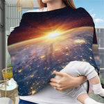 Sunrise Earth Print Baby Seat Cover