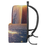 Sunrise Earth Print Backpack