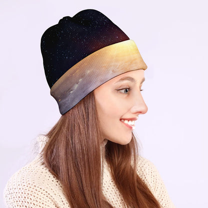 Sunrise Earth Print Beanie