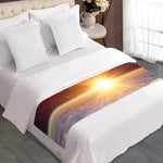 Sunrise Earth Print Bed Runner
