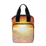 Sunrise Earth Print Bible Tote Bag