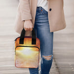 Sunrise Earth Print Bible Tote Bag