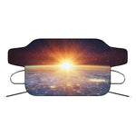Sunrise Earth Print Car Windshield Snow Cover