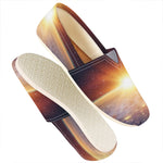 Sunrise Earth Print Casual Shoes