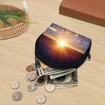 Sunrise Earth Print Coin Purse