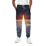 Sunrise Earth Print Cotton Pants