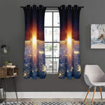 Sunrise Earth Print Curtain