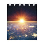 Sunrise Earth Print Curtain