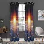 Sunrise Earth Print Curtain