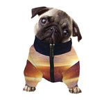 Sunrise Earth Print Dog Zip Up Jacket