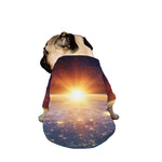 Sunrise Earth Print Dog Zip Up Jacket