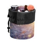 Sunrise Earth Print Drawstring Makeup Bag