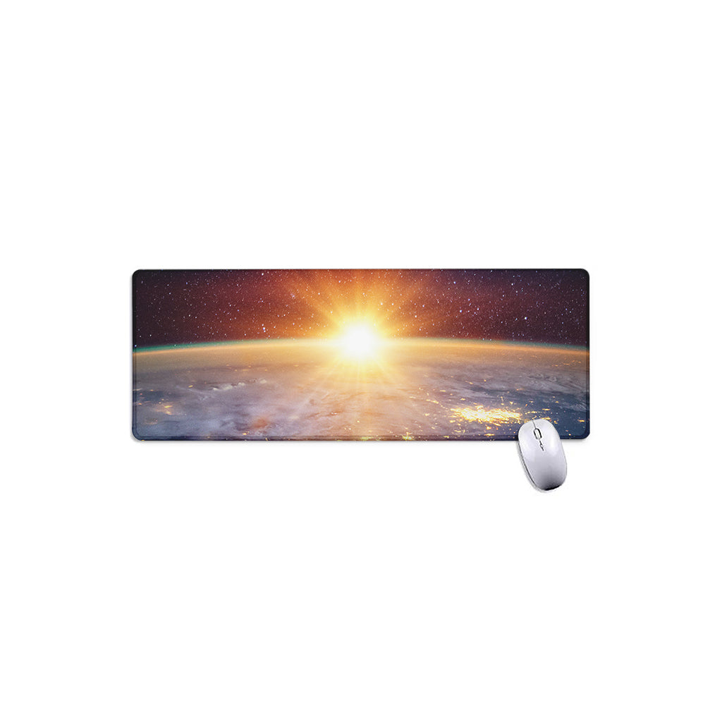 Sunrise Earth Print Extended Mouse Pad