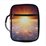 Sunrise Earth Print Front Pocket Bible Bag