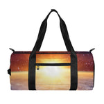Sunrise Earth Print Gym Bag