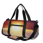 Sunrise Earth Print Gym Bag