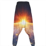 Sunrise Earth Print Hammer Pants