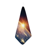 Sunrise Earth Print Hand Towel