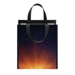Sunrise Earth Print Insulated Lunch Tote