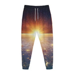 Sunrise Earth Print Jogger Pants