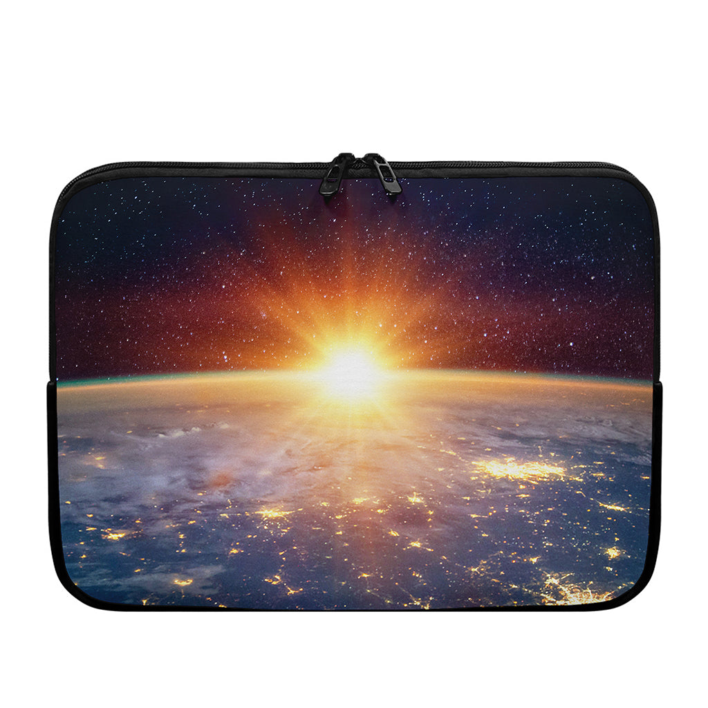 Sunrise Earth Print Laptop Sleeve