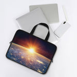 Sunrise Earth Print Laptop Sleeve With Handle