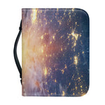Sunrise Earth Print Leather Bible Cover
