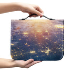 Sunrise Earth Print Leather Bible Cover