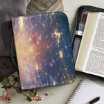 Sunrise Earth Print Leather Bible Cover