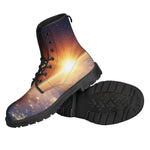 Sunrise Earth Print Backpack