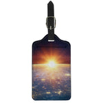 Sunrise Earth Print Luggage Tag