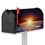 Sunrise Earth Print Mailbox Cover